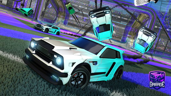 A Rocket League car design from AlirezaCF7