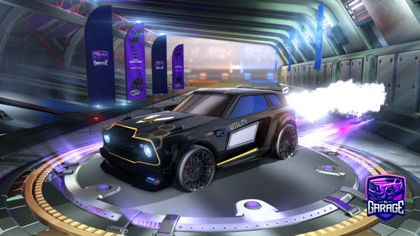 A Rocket League car design from MrBooost