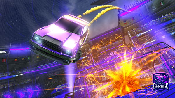 A Rocket League car design from bubba_da_boi