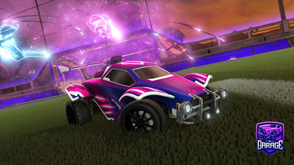 A Rocket League car design from Morneau