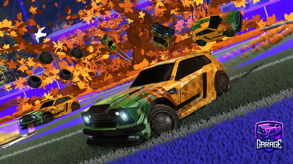 A Rocket League car design from javva