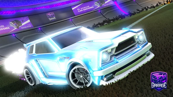 A Rocket League car design from WolfsterShark