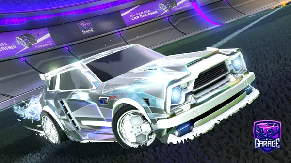 A Rocket League car design from Corgidog333