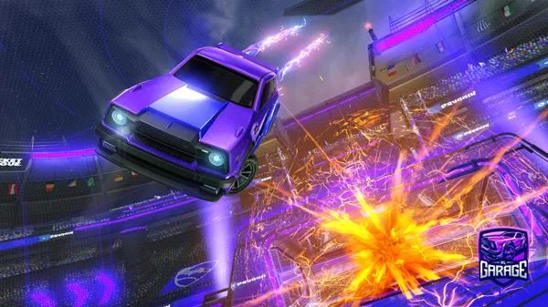 A Rocket League car design from MieltonYT