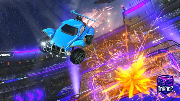 A Rocket League car design from versaceking682