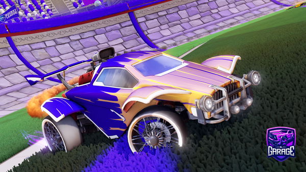 A Rocket League car design from FerreDK