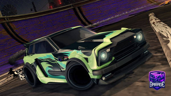 A Rocket League car design from BaLariv