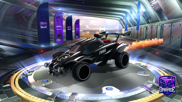 A Rocket League car design from Hublia