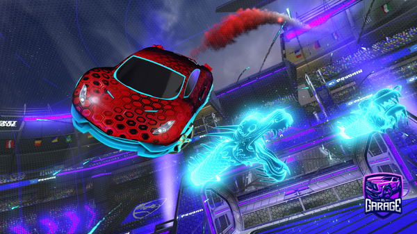 A Rocket League car design from PSN_name_below