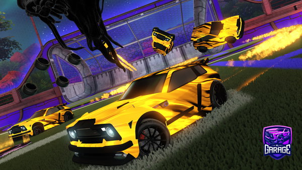 A Rocket League car design from brilxc