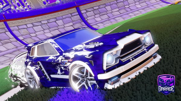 A Rocket League car design from juanchOWO