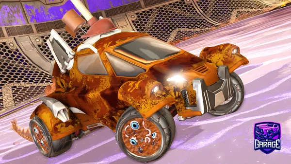 A Rocket League car design from MonsterKing25