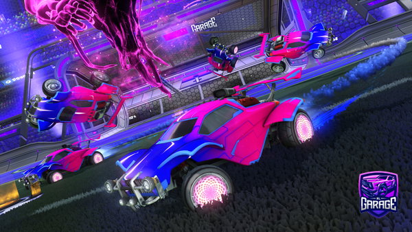 A Rocket League car design from SweatyBaller05