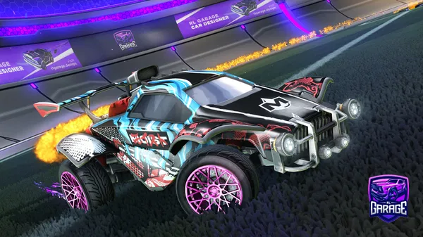 A Rocket League car design from rafaellxx06