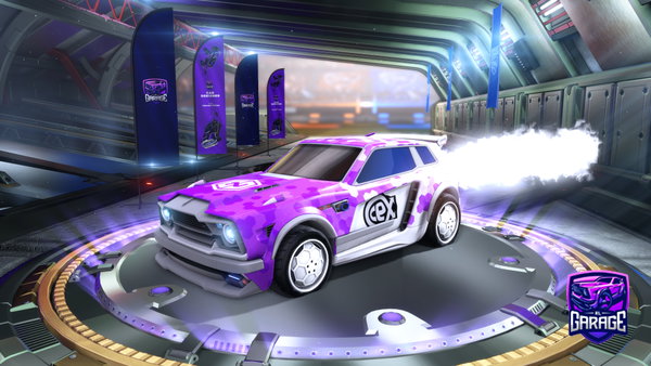A Rocket League car design from Cutrixx
