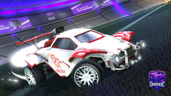 A Rocket League car design from AdrianTheMighty