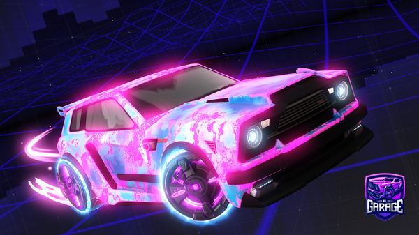 A Rocket League car design from NeonBanana7