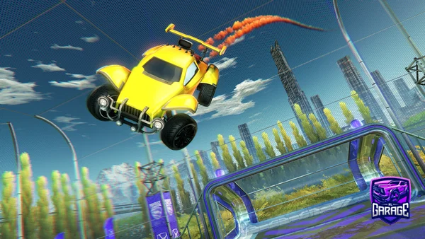 A Rocket League car design from glikesbread