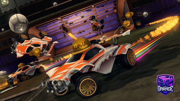 A Rocket League car design from King_God2010