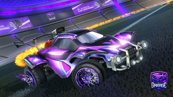 A Rocket League car design from I-Asta-I