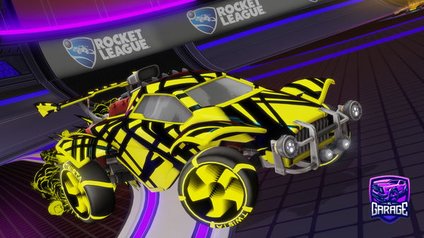 A Rocket League car design from MrRogers143