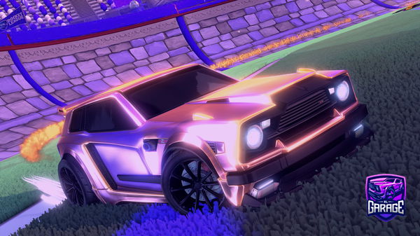 A Rocket League car design from ccratz
