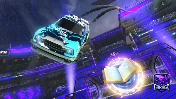 A Rocket League car design from SoccerSunday