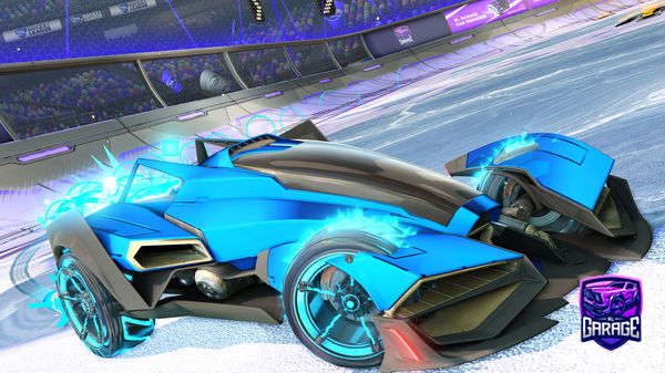 A Rocket League car design from Racing4878