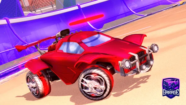 A Rocket League car design from Holdmylauchyt