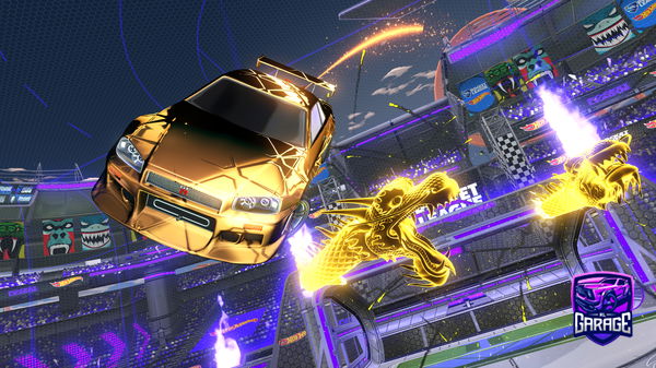 A Rocket League car design from Luixx_11