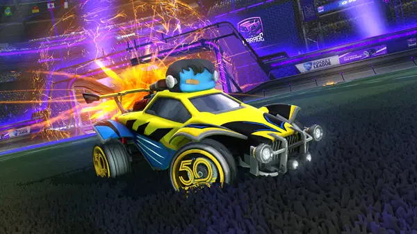 A Rocket League car design from D0ll06921