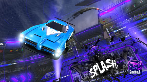 A Rocket League car design from holypickel