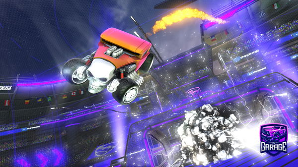 A Rocket League car design from pollofritto200