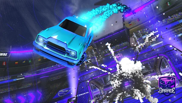 A Rocket League car design from Mathysoull