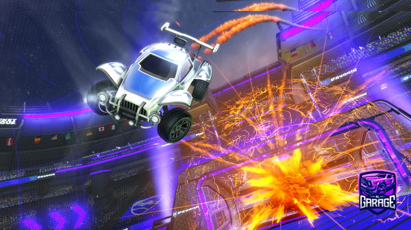 A Rocket League car design from Tije07