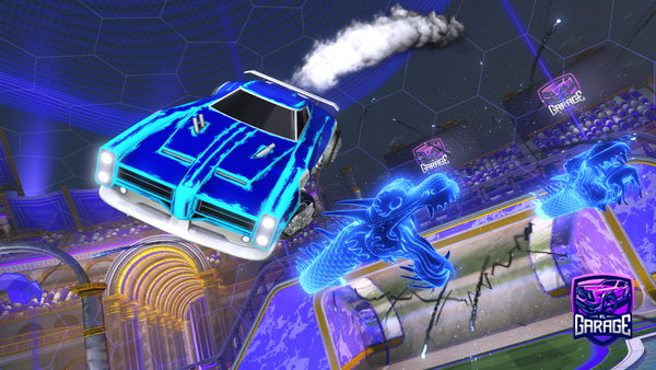 A Rocket League car design from steben