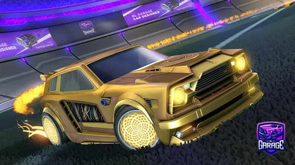 A Rocket League car design from lloydvan