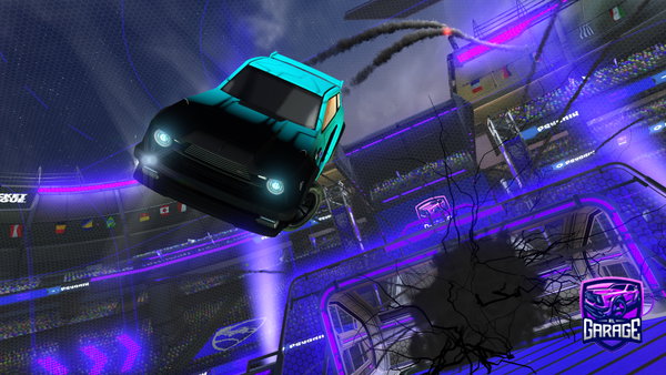 A Rocket League car design from ZfrMystic