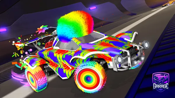 A Rocket League car design from Epic_Shames