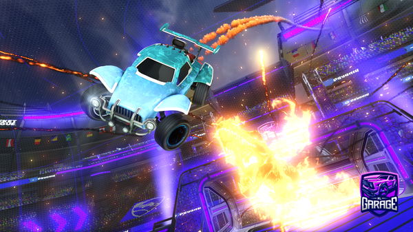 A Rocket League car design from MR_ROCKET2009