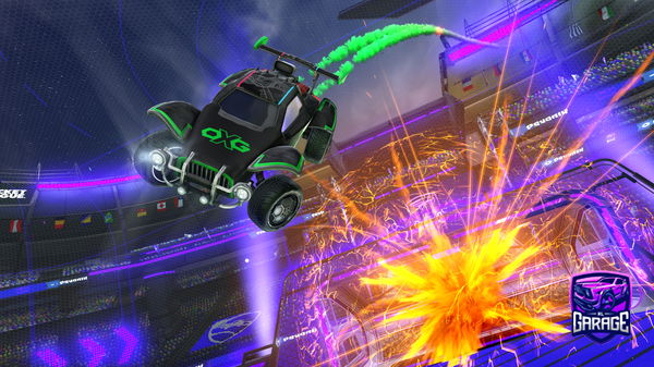 A Rocket League car design from VOLTTv2