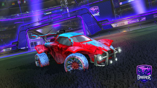 A Rocket League car design from Delinquent