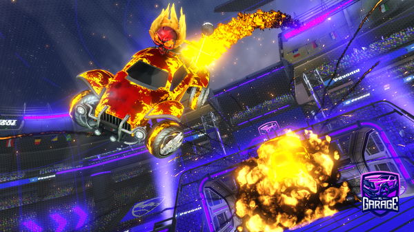 A Rocket League car design from SupremeILL