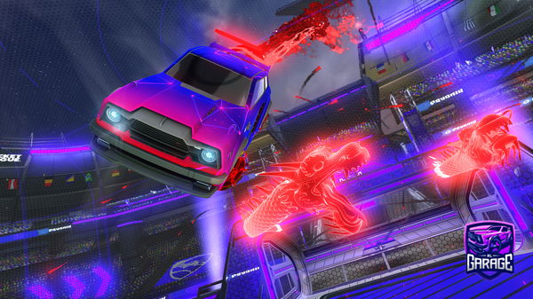 A Rocket League car design from King-hendo