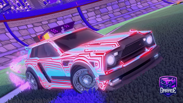 A Rocket League car design from ItzJudasOnRL
