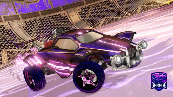 A Rocket League car design from -Goose-