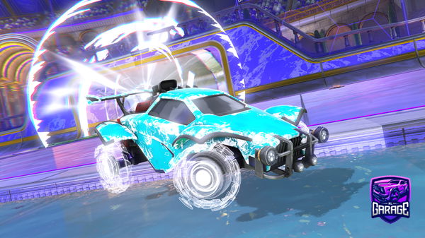 A Rocket League car design from ClazPZa