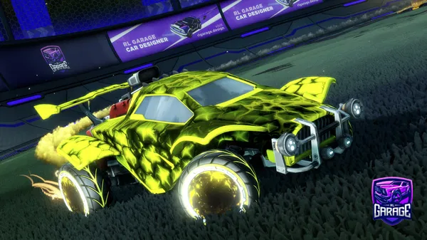 A Rocket League car design from Skyzorgpg