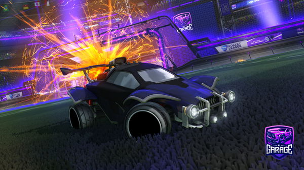 A Rocket League car design from ozzwall