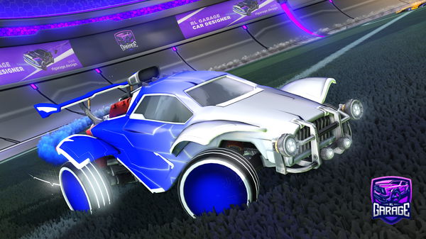 A Rocket League car design from ORSKA17